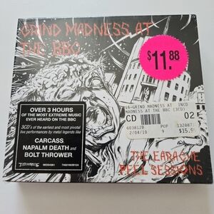 Grind Madness At the BBC 3 CD Set Earache Peel Sessions 2009 Grindcore SEALED